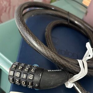 Black Combination Bike Lock